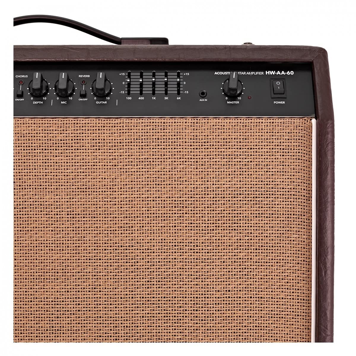 Amplificateur Guitare Acoustique Hartwood 15W - Haut-parleur 6,5", Chorus, égaliseur 3 Bandes, Entrée Auxiliaire - 3