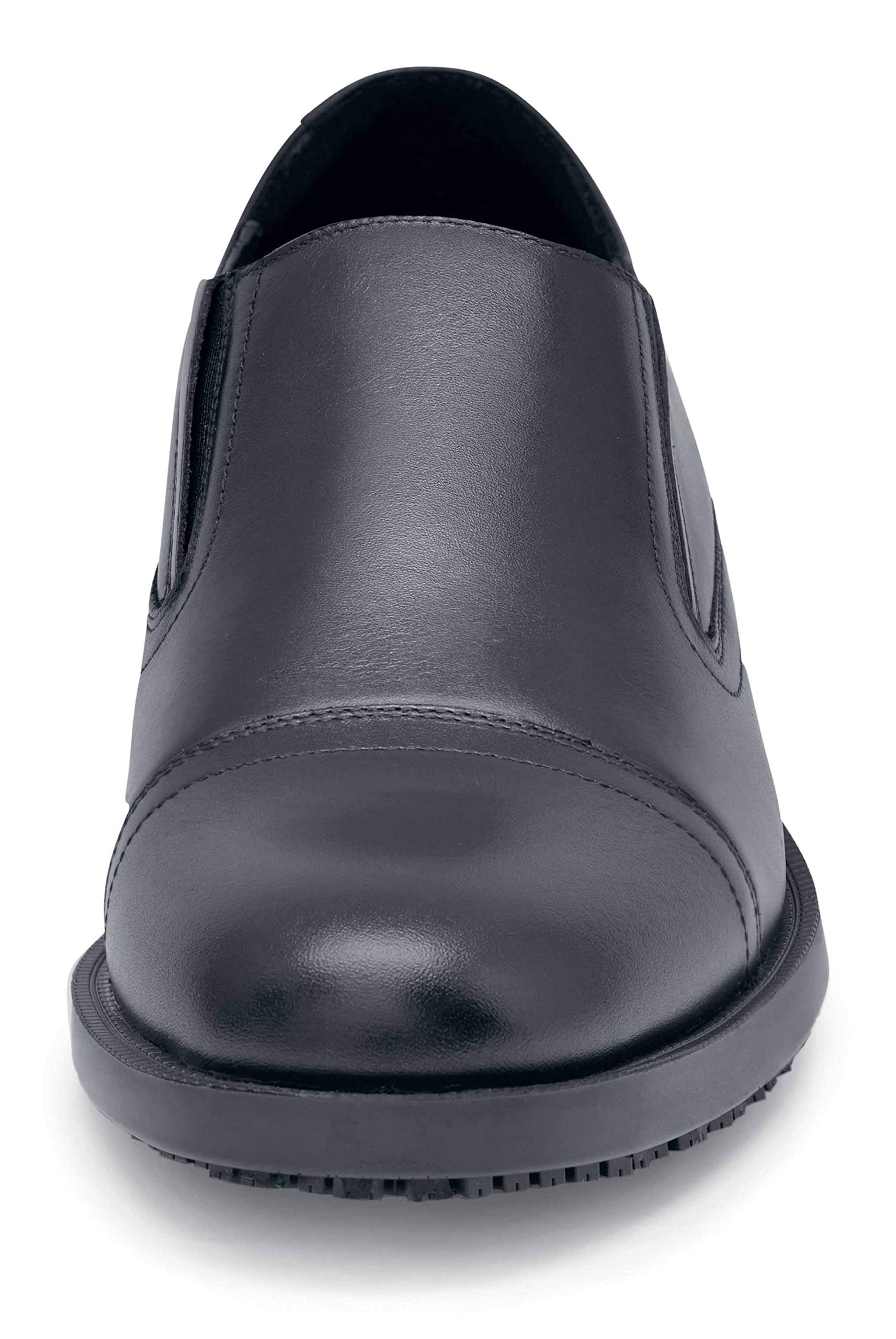 Shoes for Crews Chaussures Statesman - Chaussures en Cuir Confortables, Semelles intérieures rembourrées, Semelle antidérapante, Style Classique pour Le Bureau - pour Hommes