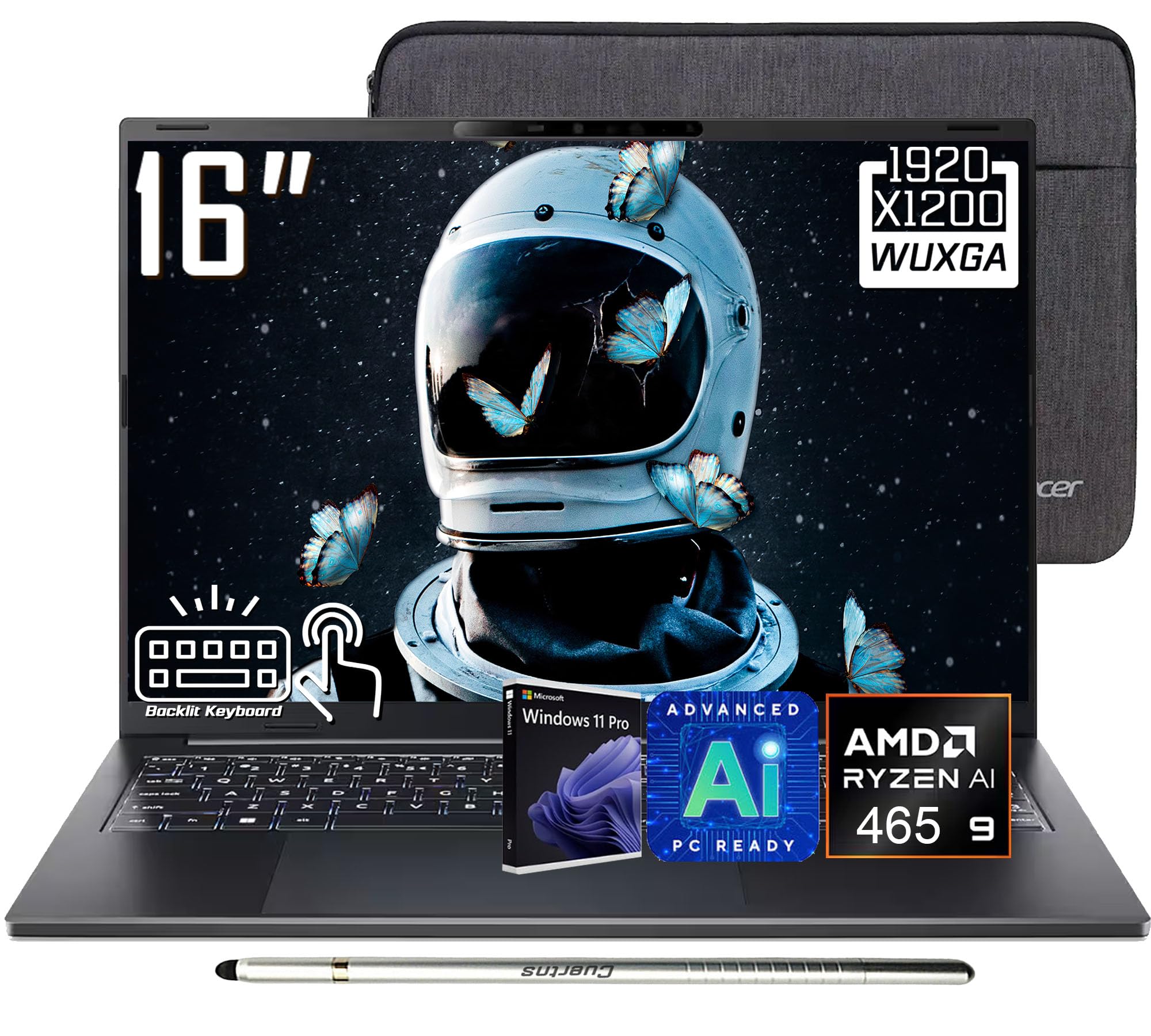 人気 美しいAcer、Core.I5、WebCamMicroOffice ち Amazon.com: Acer Swift Go 16 AI Copilot+ PC Laptop, 16
