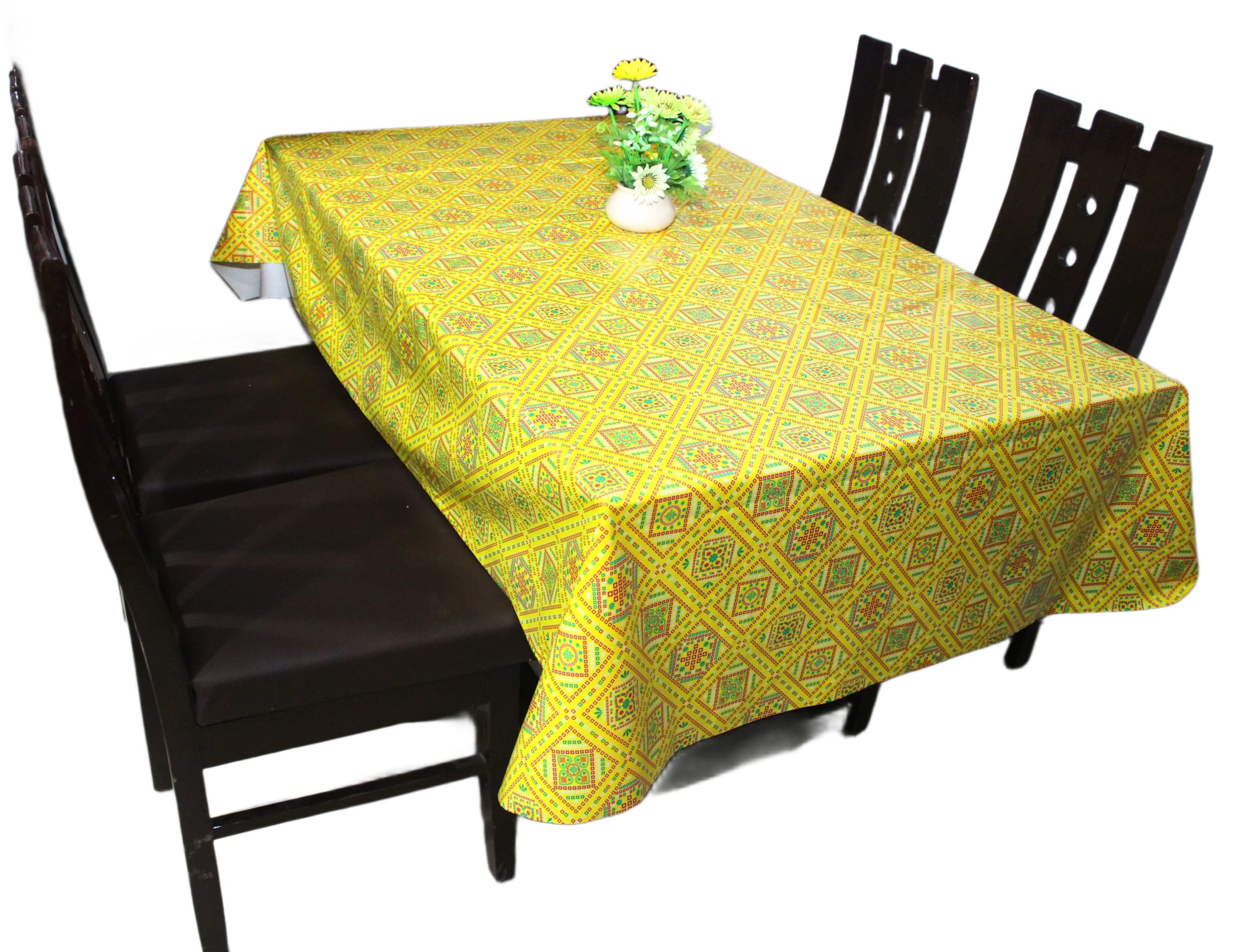 Badhani Cover 10 Seater Dining Table-TCB-Yellow (10_Seater)-image-17