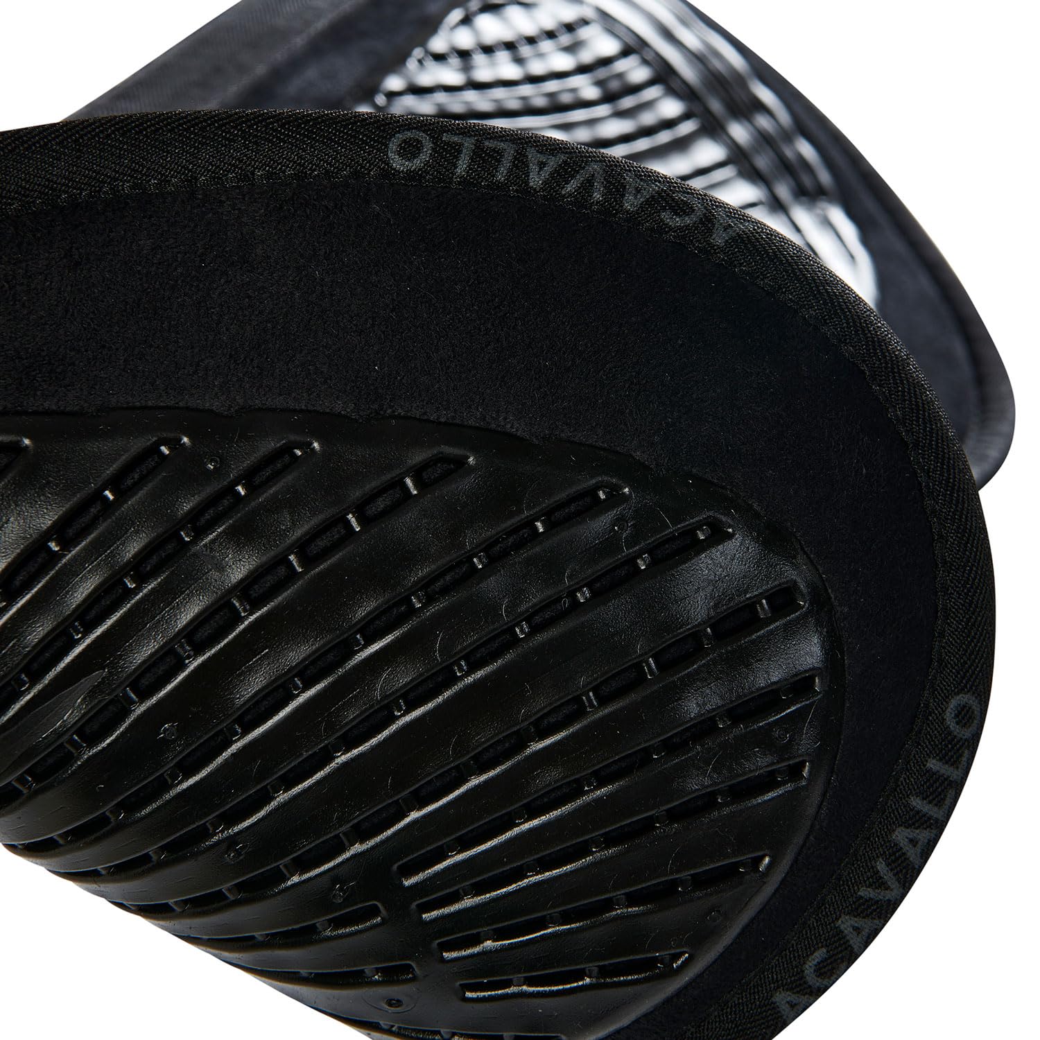 Acavallo Gel Pad Close Contact Twin Sided, Größe:L, Farbe:schwarz