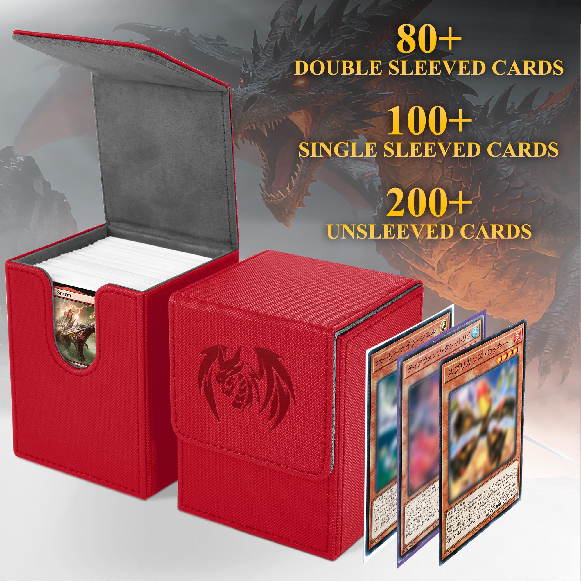 Amazon.co.jp: UAONO (UAONO) 遊戯王 MTGカード用 カードデッキ