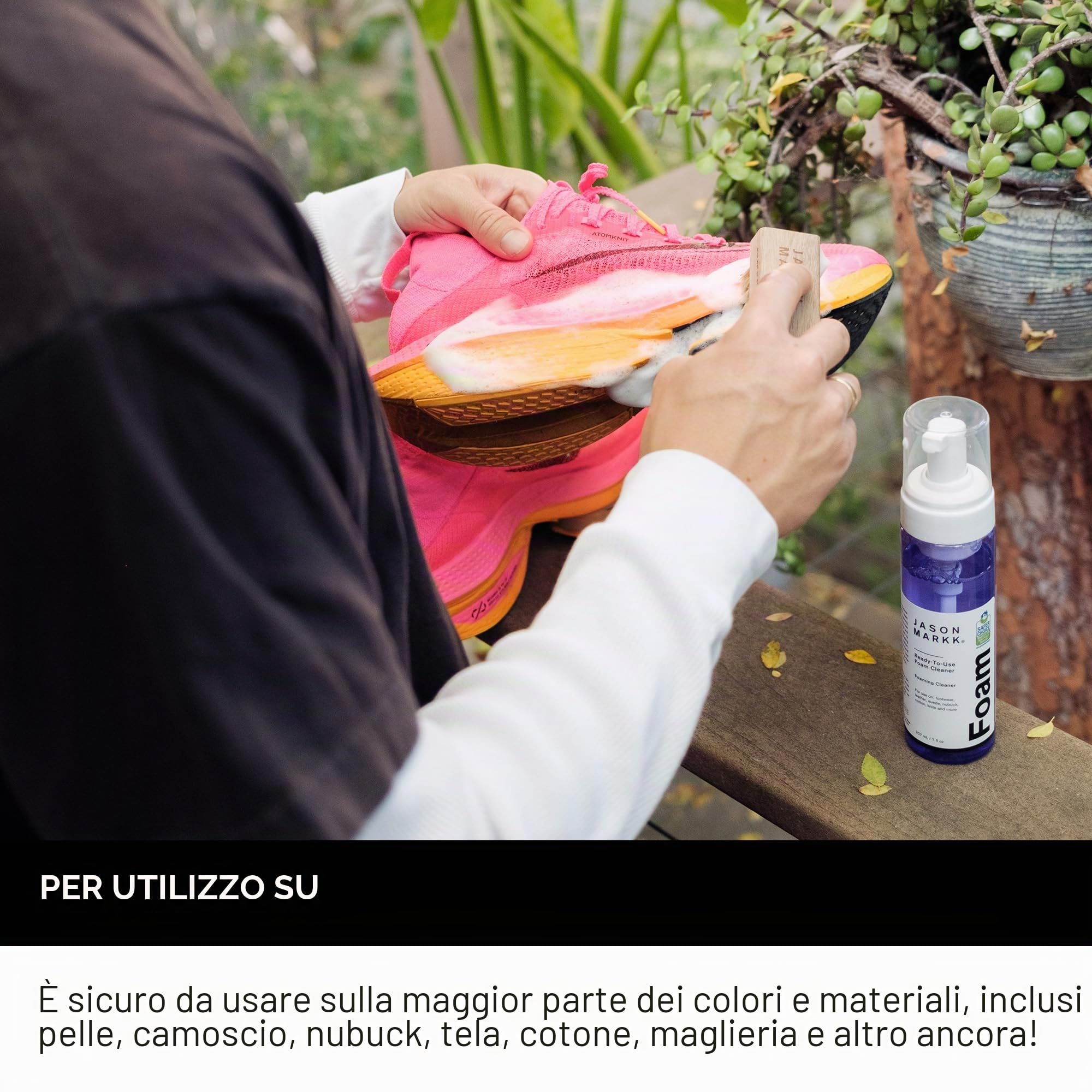 Jason Markk Unisex Premium Shoe Cleaning Kit Repellent Brush for Sneakers