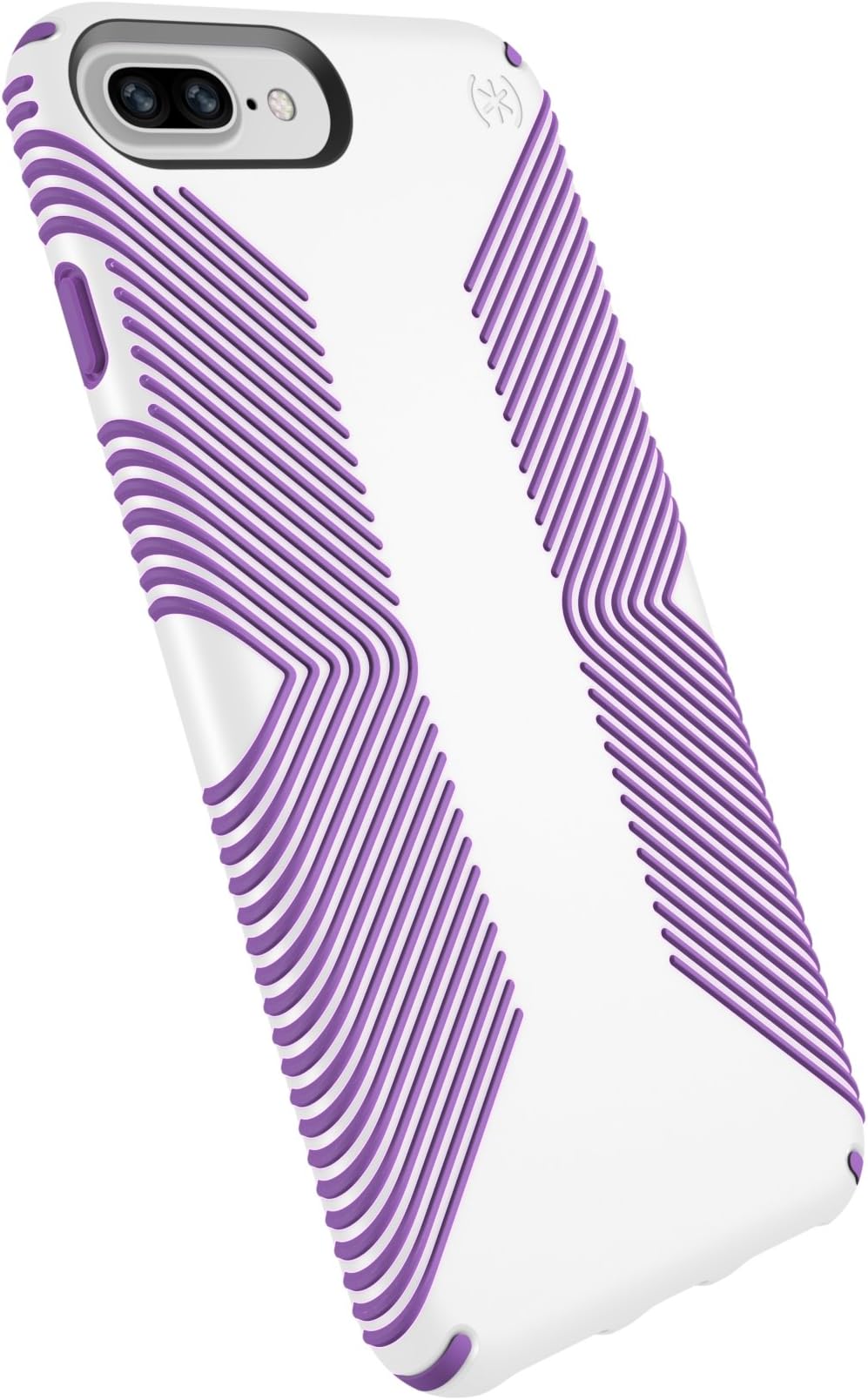 Speck Products Compatible Phone Case Apple iPhone 8 Plus/iPhone 7 Plus/iPhone 6S Plus, Presidio Grip Case White 109667-7247