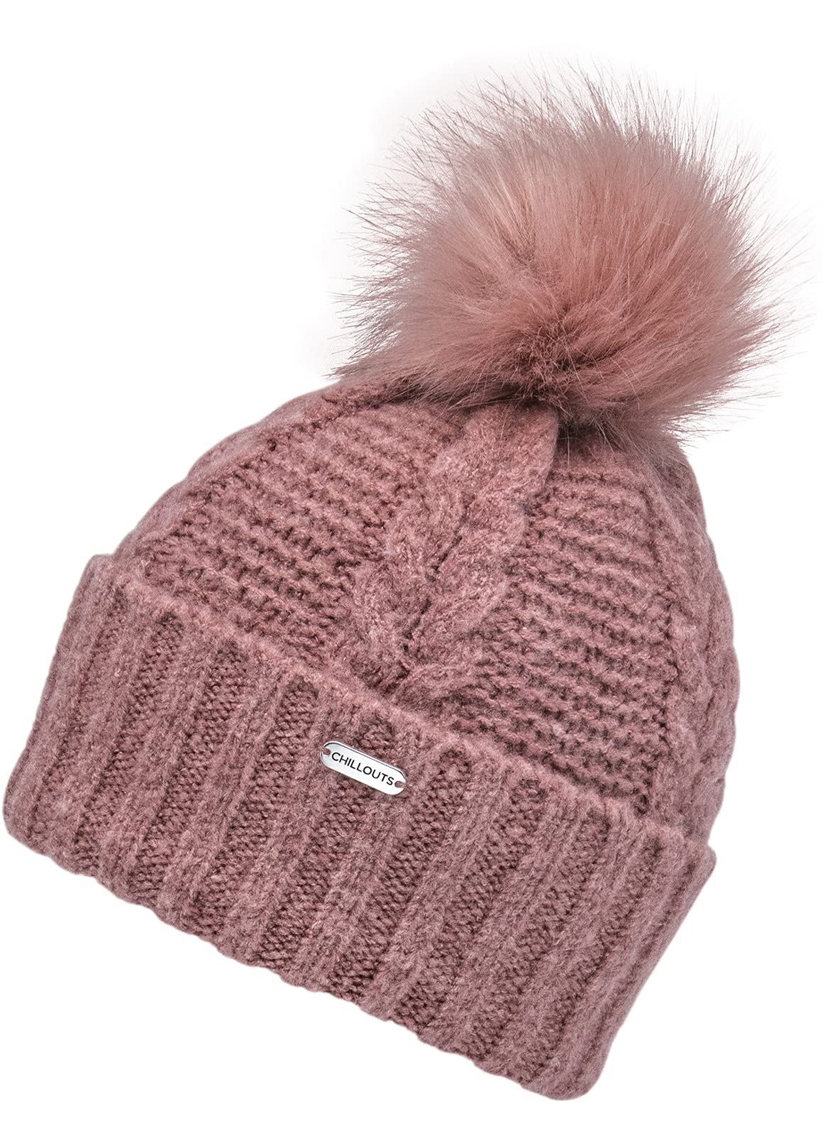 Chillouts Women's Salmon Anita Beanie Hat, Einheitsgröße