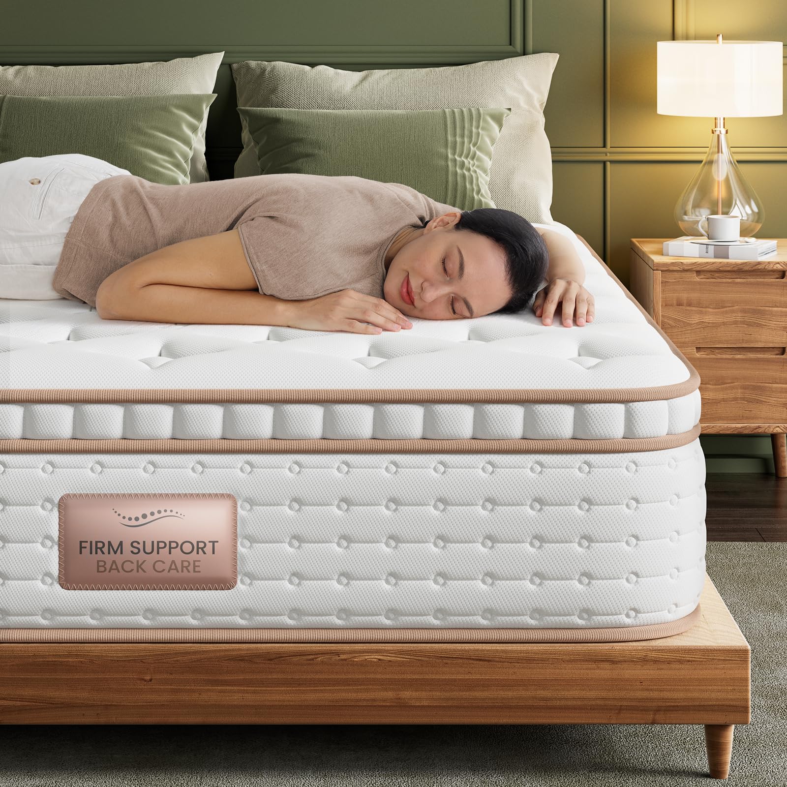 BedStory Queen Mattress 12 Inch Hybrid