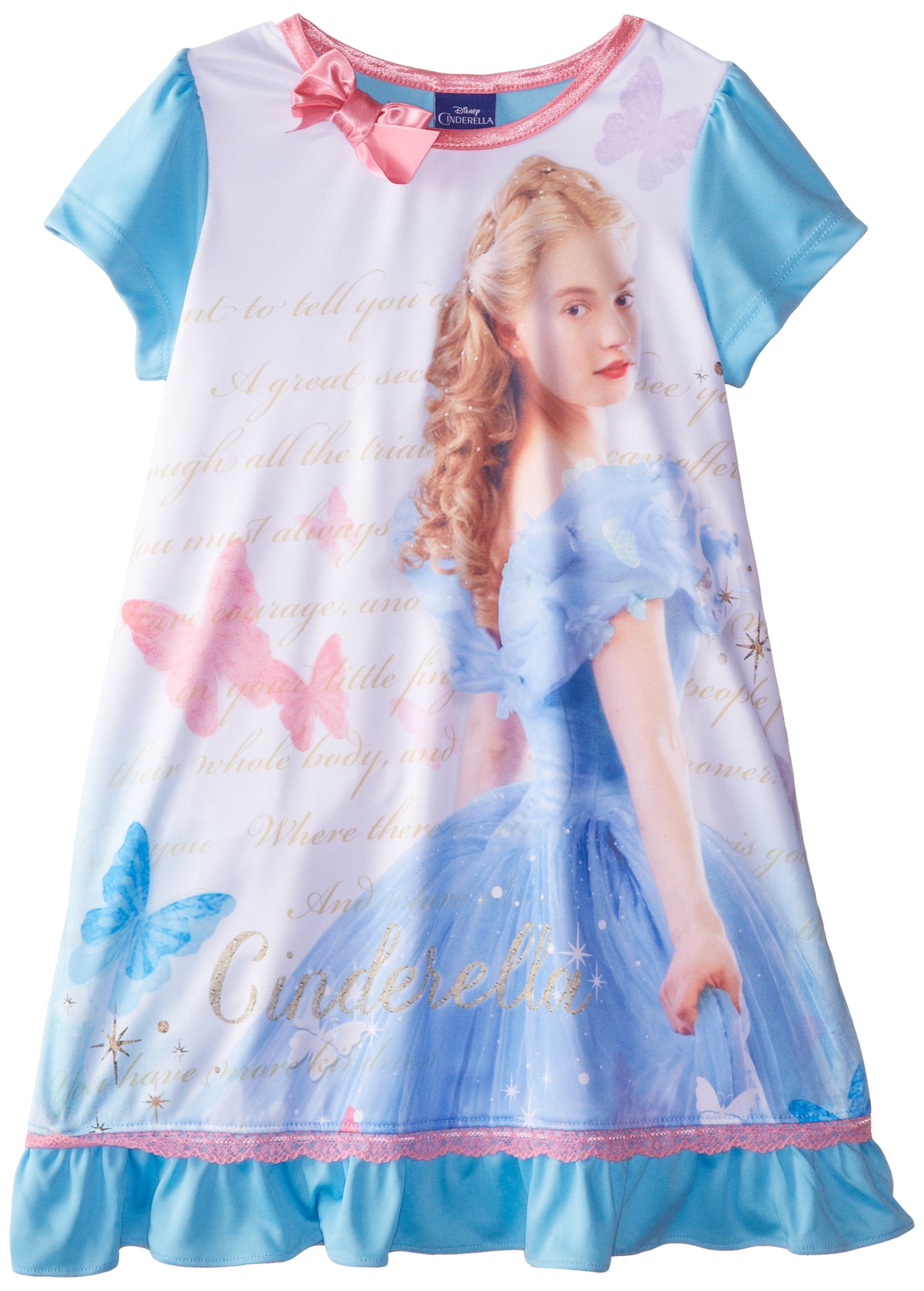 Disney Camis¨®n de acci¨®n en vivo Cenicienta de Little Girls ', Multi, 4