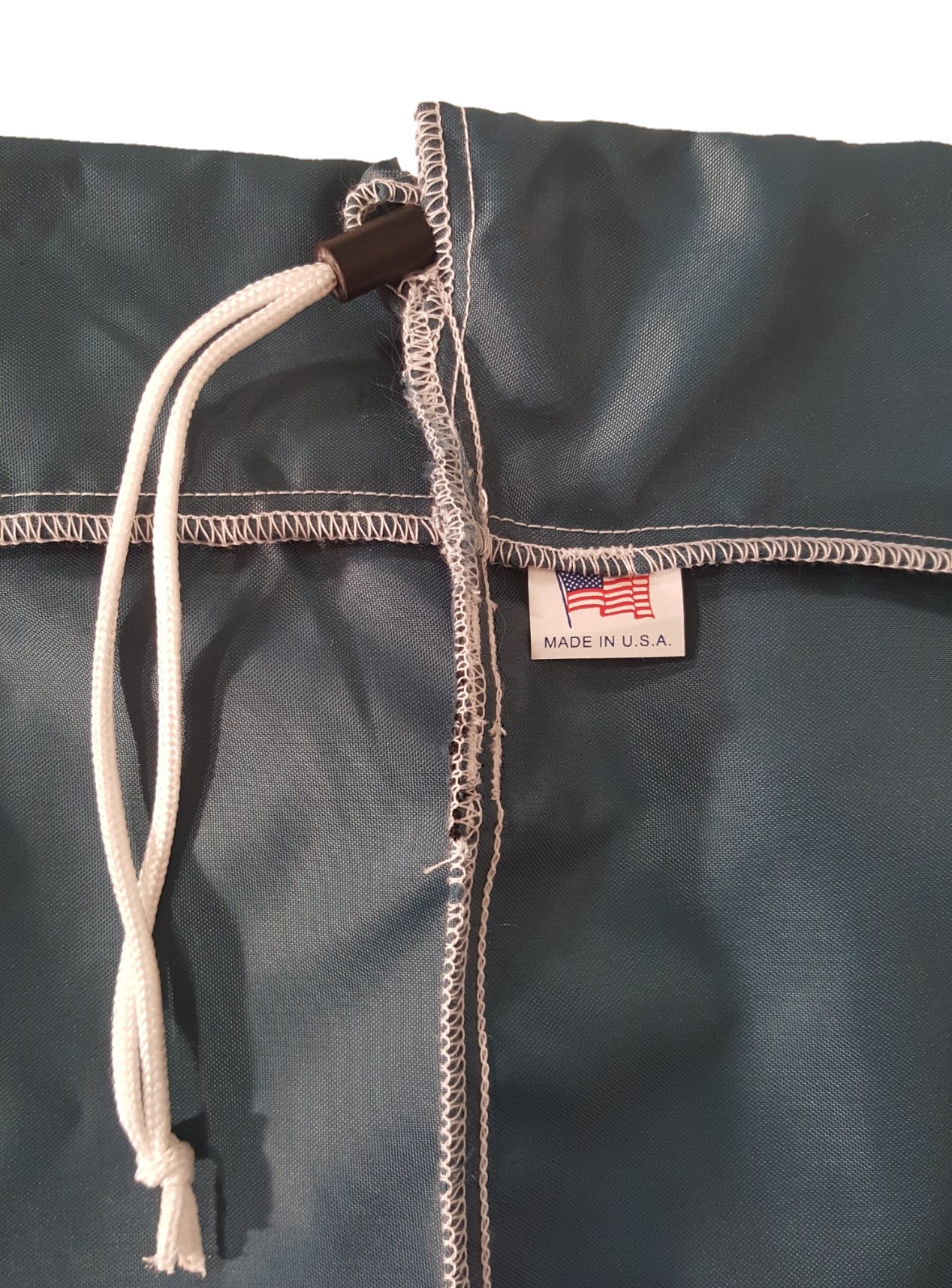 Owen Sewn Heavy Duty 40inx50in Nylon Laundry Bag with Strap - Navy Blue