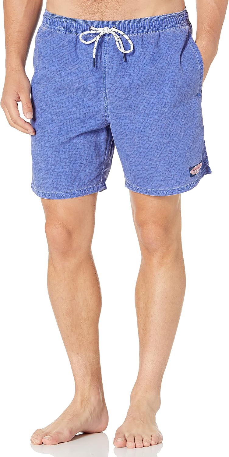 vineyard vines Men's Standard Island Chappy Swim Trunk | 