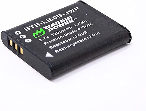 Miniatura 4 de Wasabi Power Batería (paquete de 2) para Ricoh Pentax D-LI92 y Ricoh Pentax Optio I-10, RZ10, RZ18, WG-1, WG-1 GPS, WG-2, WG-2 GPS, WG-3, WG-3 GPS,