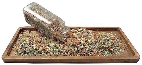 Miniatura 2 de Mezcla de sopa de verduras Seca Deshidratada Escamas Vegetales Botella con Cierre de 10 oz para hacer sopa de fideos Ramen