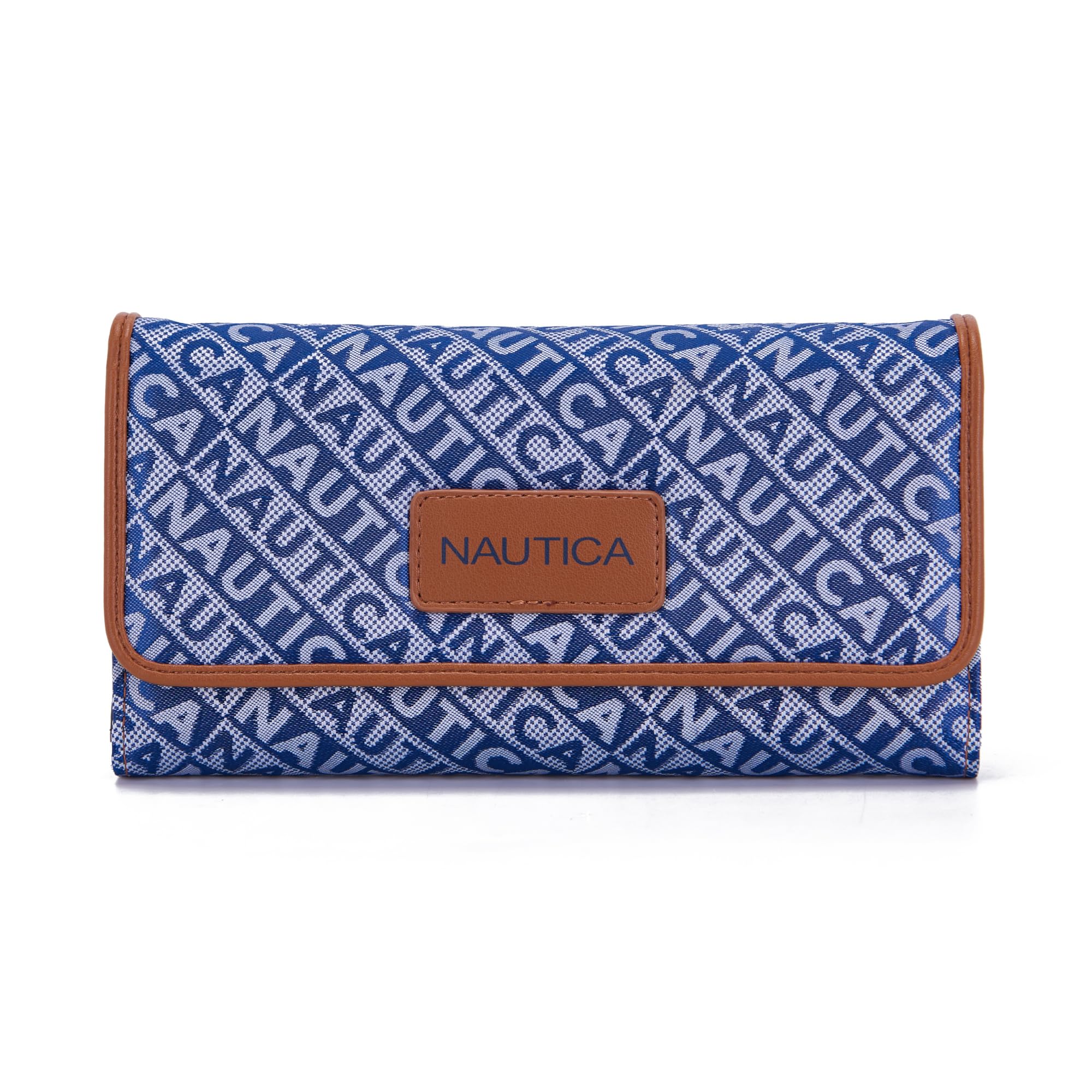 Women's Perfect Carry-All Money Manager RFID Blocking Wallet Organizer, Navy-image-29