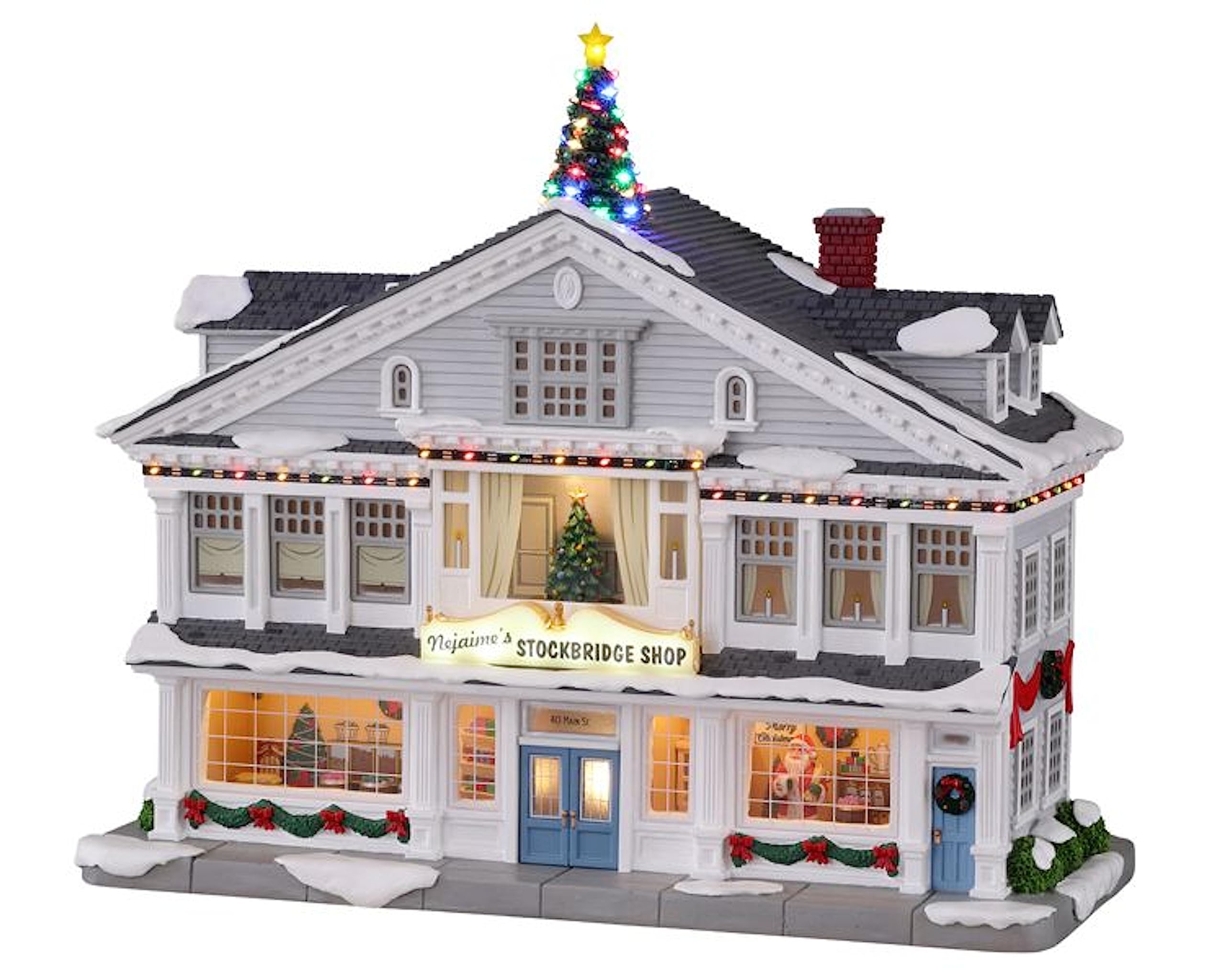 Amazon.com: Lemax - Norman Rockwell Lighted Buildings: Nejaime's