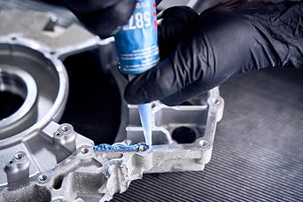 LOCTITE Automotive RTV Silicone Gasket Maker Blue 587 - High-Temp, Sensor-Safe, Non-Corrosive, Oil Resistant, Flexible - 80 ml, 1 Pack