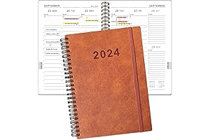 2024 Calendar 12 Month Weekly Planner