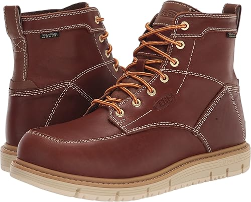 Vista 29 de KEEN Utility Men's San Jose 6" Alloy Toe Waterproof Wedge Work Boots negro