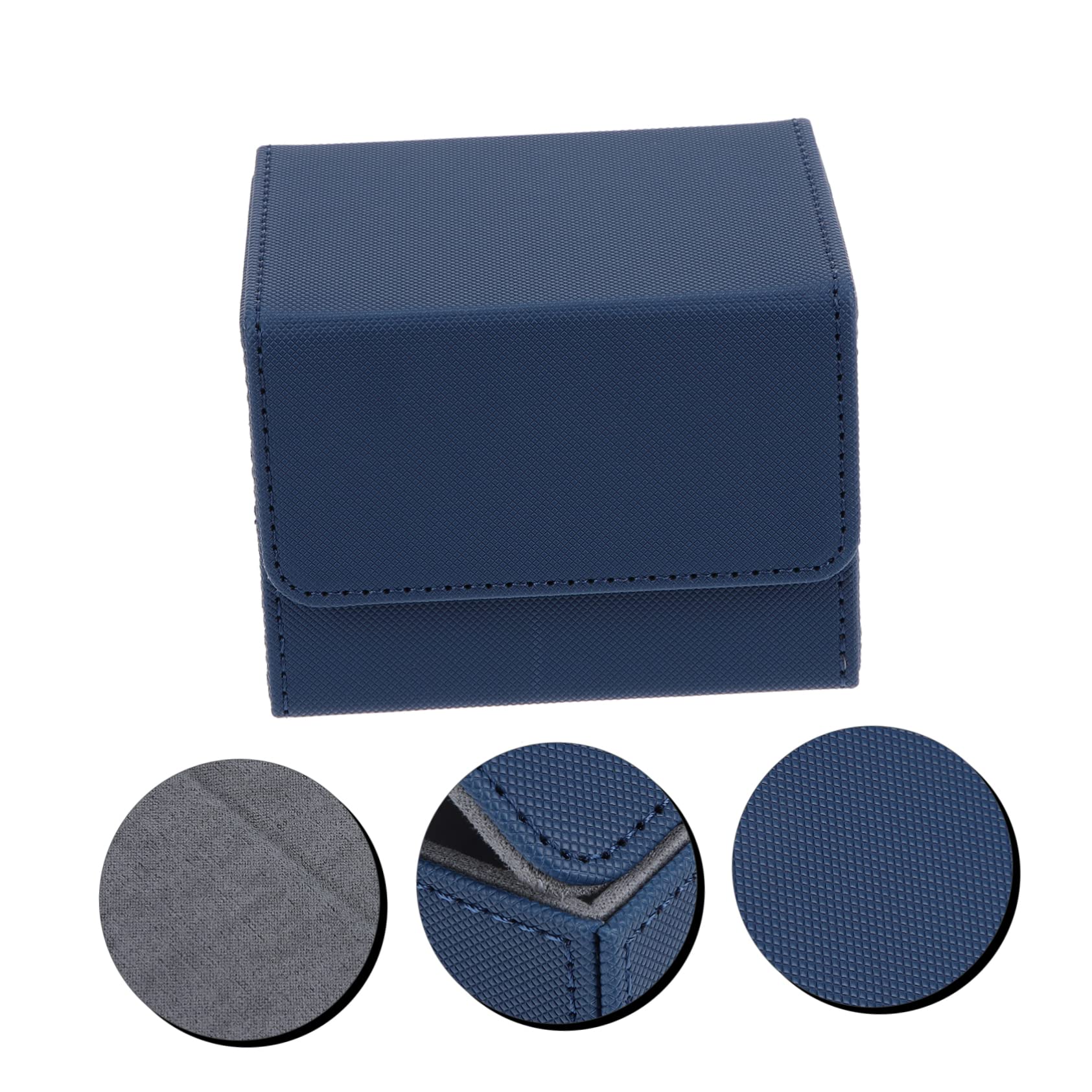 ibasenice Scatola Porta Carte Da Poker Da 2 Pezzi Organizer Per Carte Custodia in Pelle Per Carte Da Gioco E Poker Portatile E Resistente Ai Graffi.