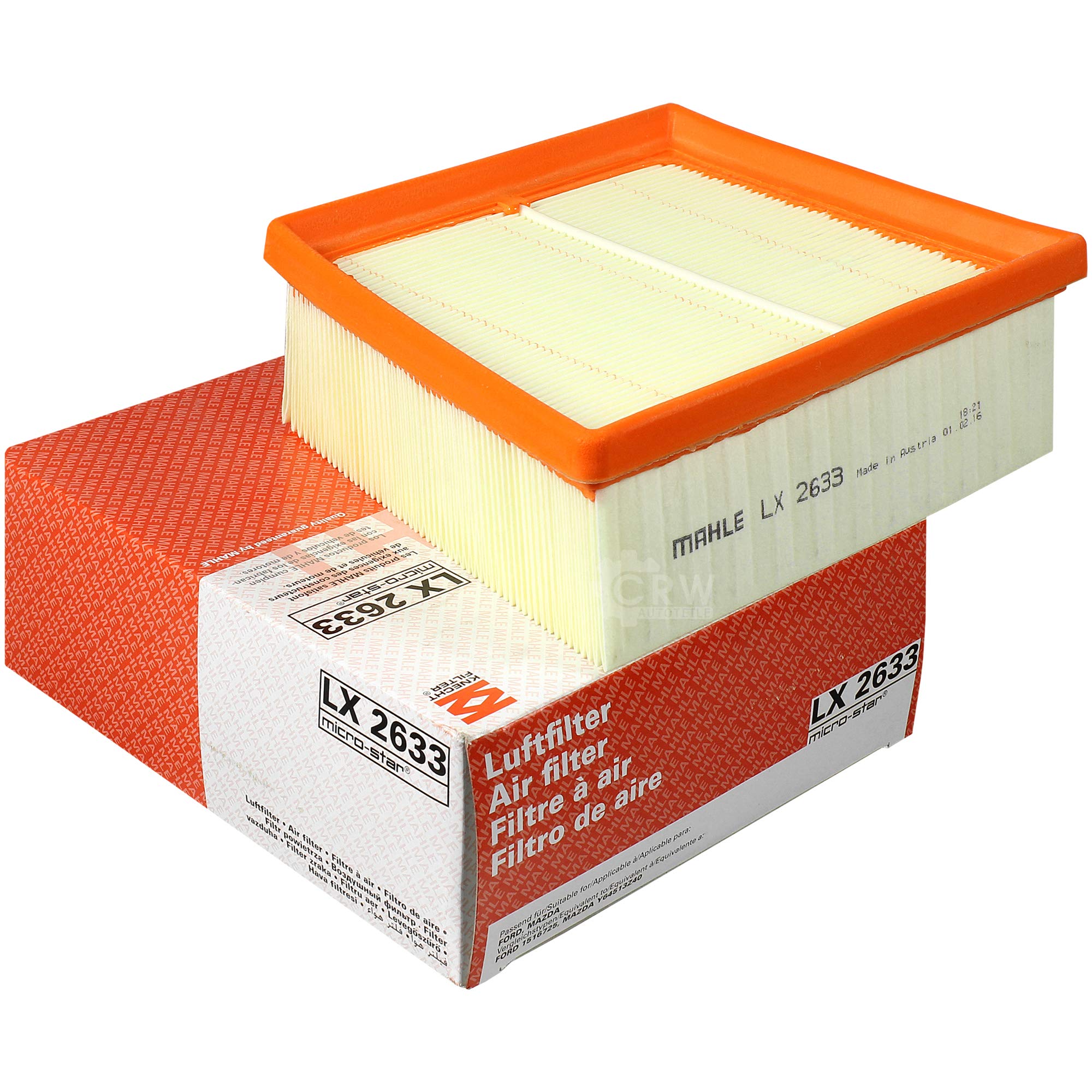 Paquete de inspección Kit de mantenimiento con filtro de aceite OC 1063, filtro de aire LX 2633, filtro de cabina LA 463, tornillo de cierre
