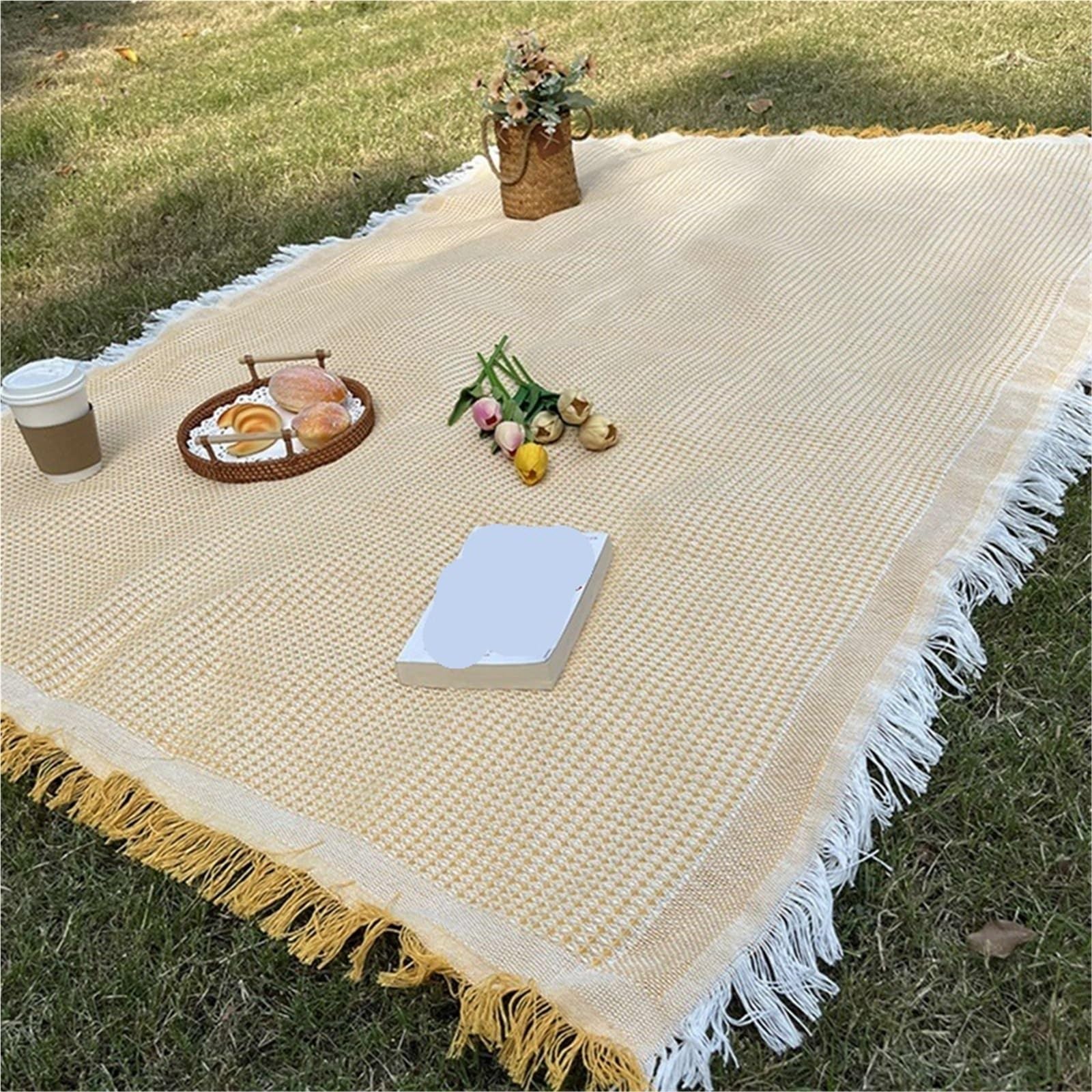 Manta Picnic Estera de Picnic for Exteriores, Manta de Playa portátil, Estera Plegable for Acampar, Tela Gruesa Impermeable for césped, Camping y Senderismo para Pícnic(Green,90x150cm)