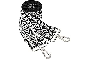 2" Bag Replacement Strap For Crossbody Messenger Shoulder Bag - Silver Hardware