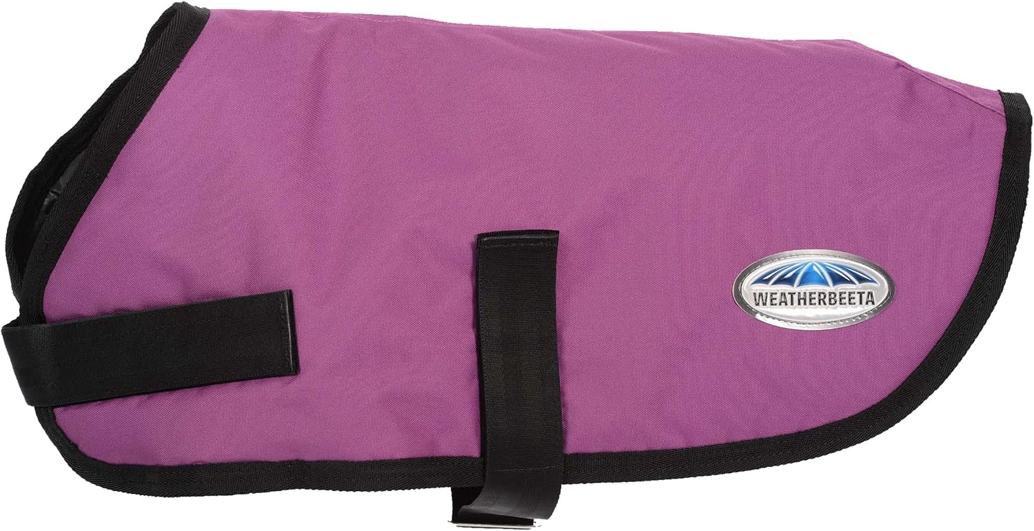 WeatherBeeta ComFiTec Classic Dog Coat, Dark Grey, 10"