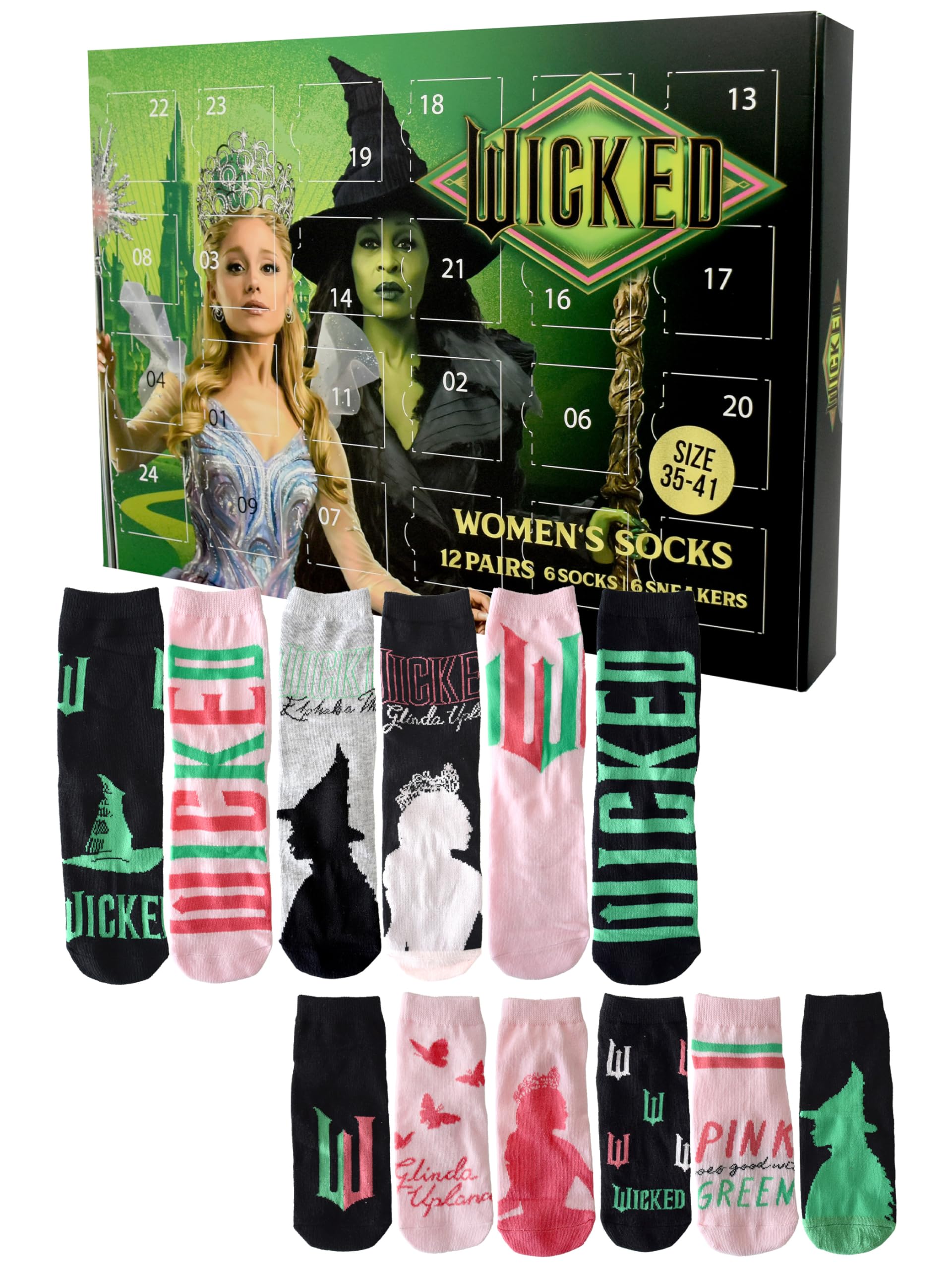 United Labels DIE SCHLÜMPFE ADVT CALDAR - Socks