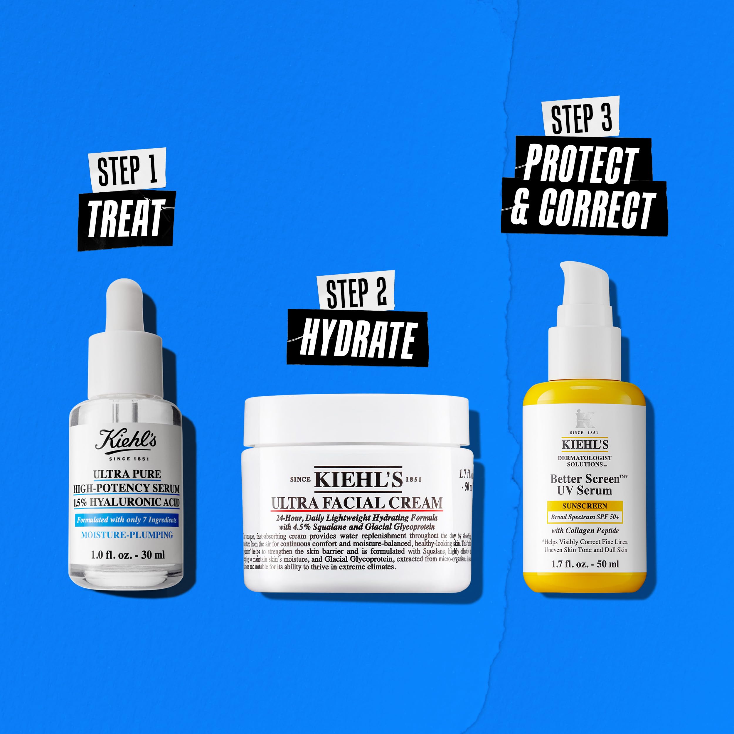 Kiehl's 1.5% Hyaluronic Acid Serum for Dry Skin, 1 fl oz