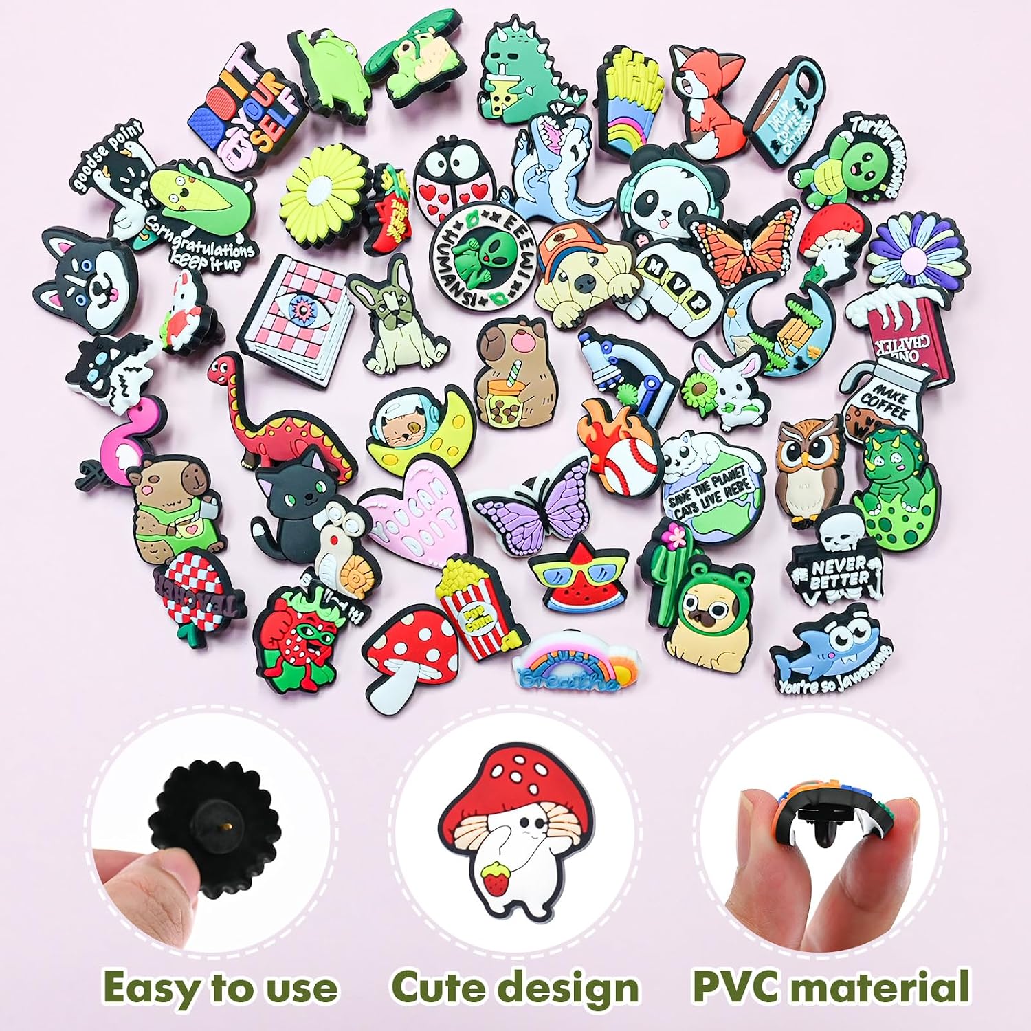 Cute Pins Bulk,Funny Backpack Pin Lapel Badge Pins Set for Jackets,Hats