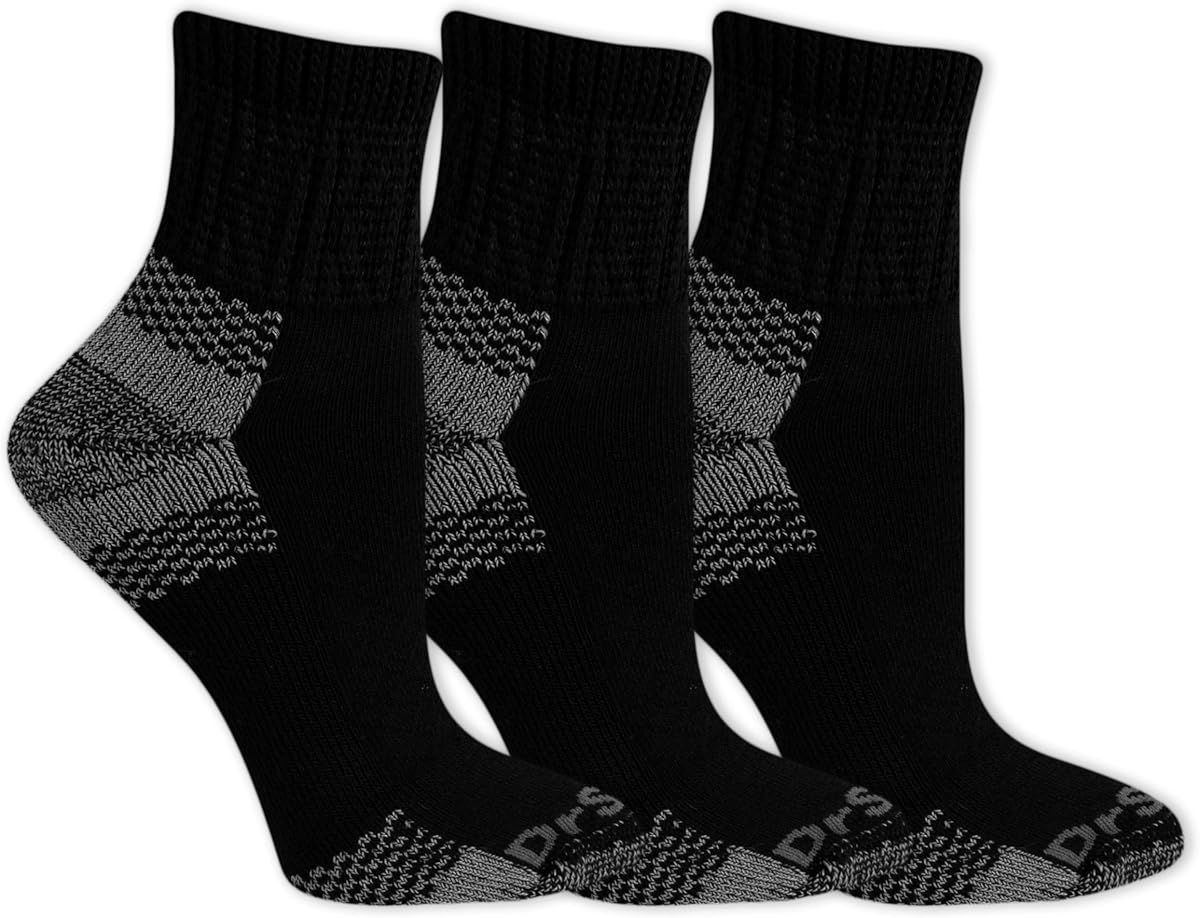 Calcetines tobilleros Dr. Scholl's Blister Defense para mujer - Paquetes de 2 y 3 pares - Confort acolchado que absorbe la humedad y no fija