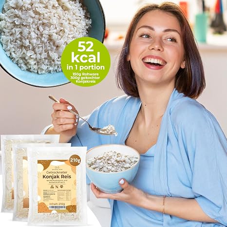 AVIDA ZEN Konjac Rice Zero and Low Carbohydrate Shirataki Low Calorie