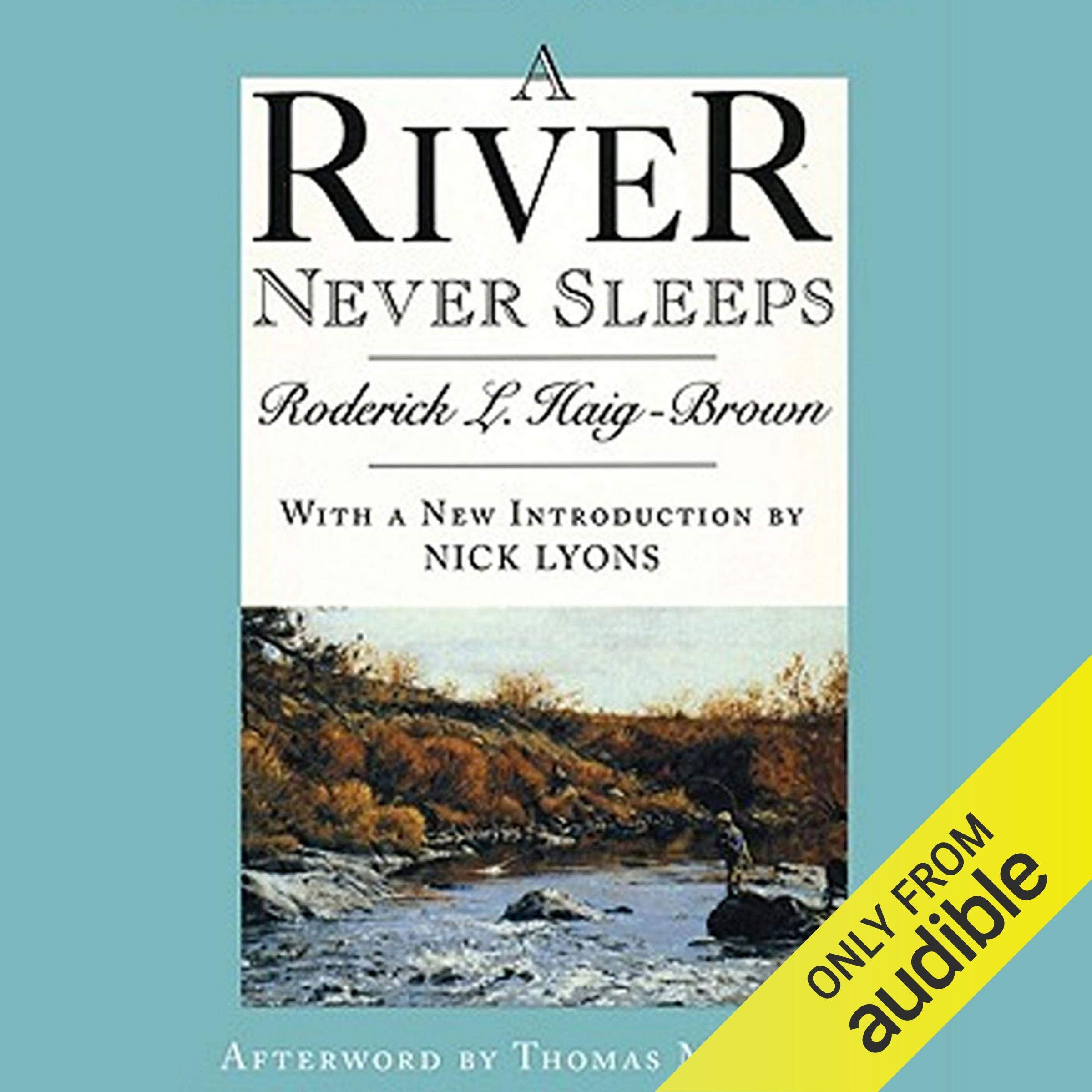 Cover art for A River Never Sleeps