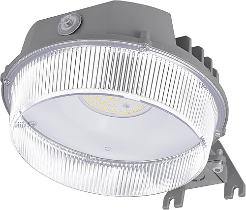 Sylvania Luz LED para granero de 40 W, 4200 LMS, 50,000 horas, 80 CRI, del atardecer al amanecer con fotocélula con fotocélula, clasificación