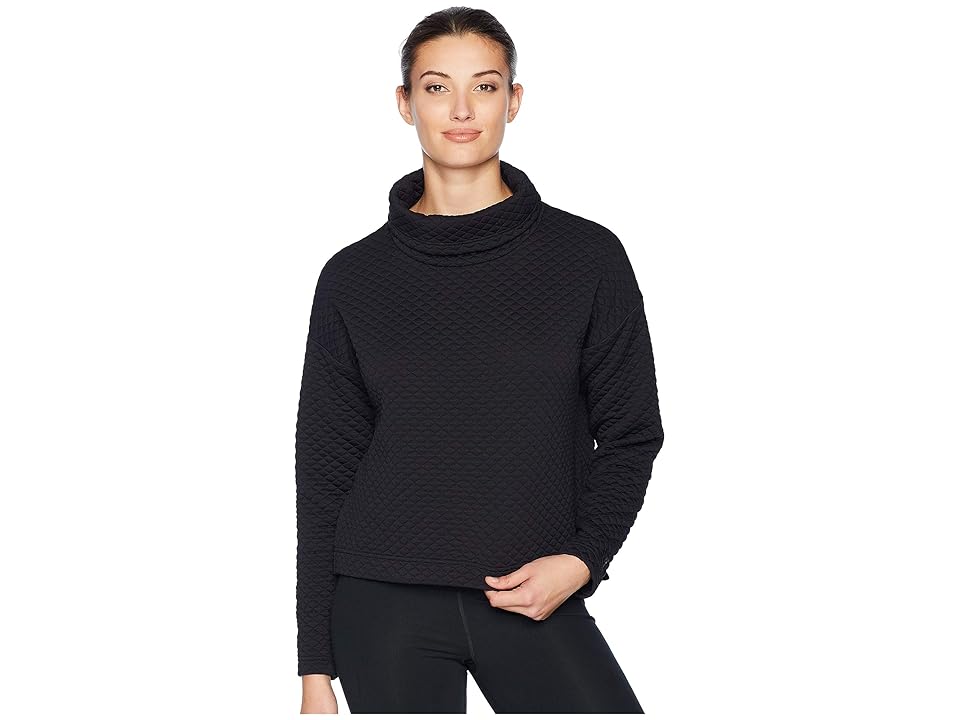 

New Balance NB Heat Loft Funnel Top (Black) Women's Sweatshirt