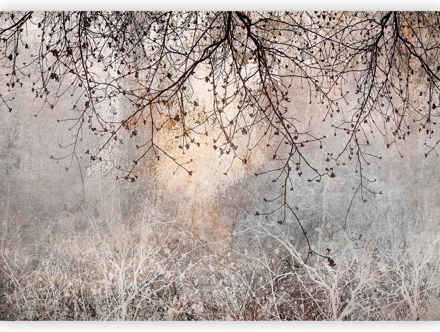 Carta Da Parati Moderna In TNT - Fotomurale Pietra 500x350 Cm, Design Marmo Astratto 3D Nero Per Interni Trendy