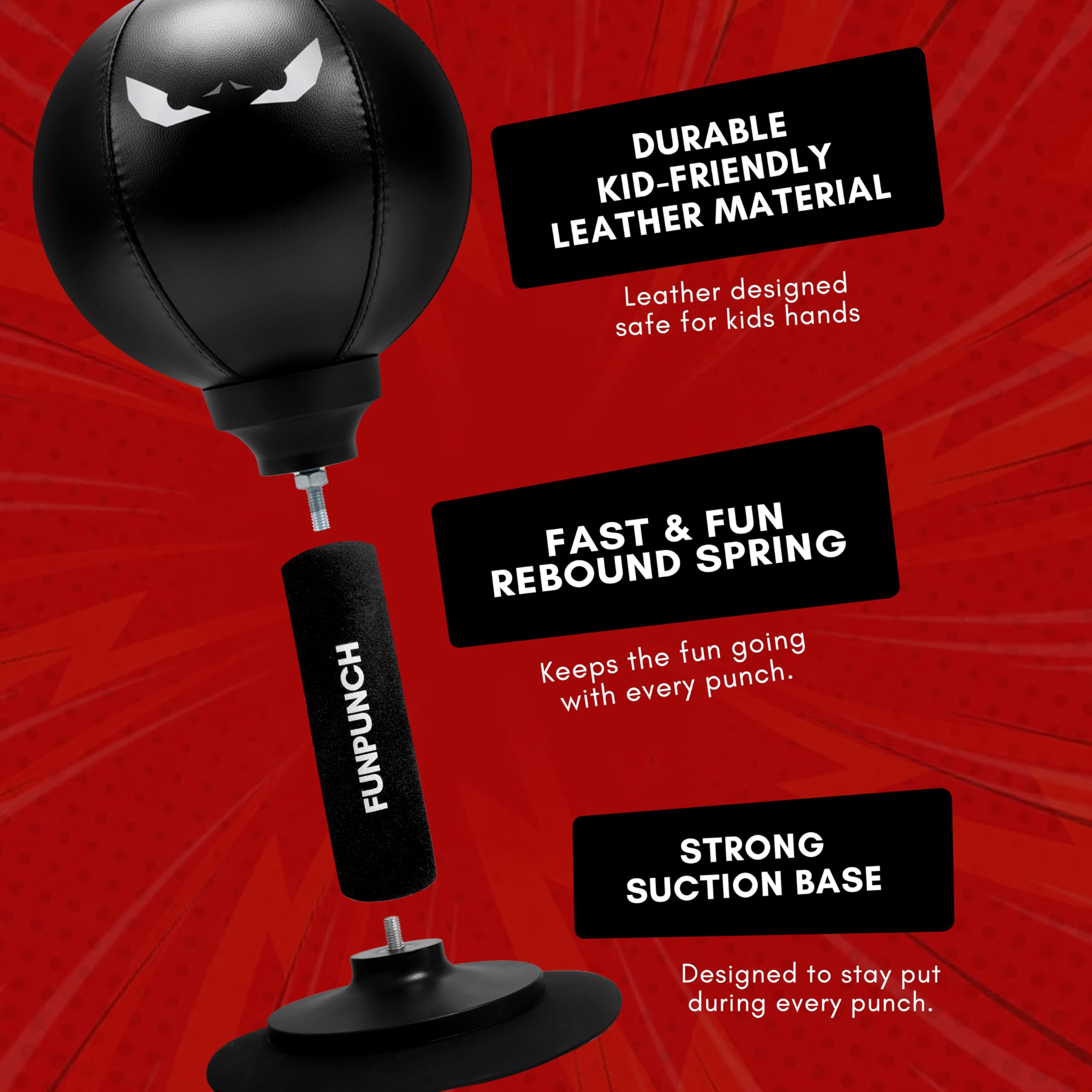 Amazon.co.jp: FUNPUNCH レイジバッグ デスクトップパンチングバッグ