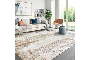 famibay Machine Washable Area Rugs 8x10 Rugs for Living Room Low Pile...