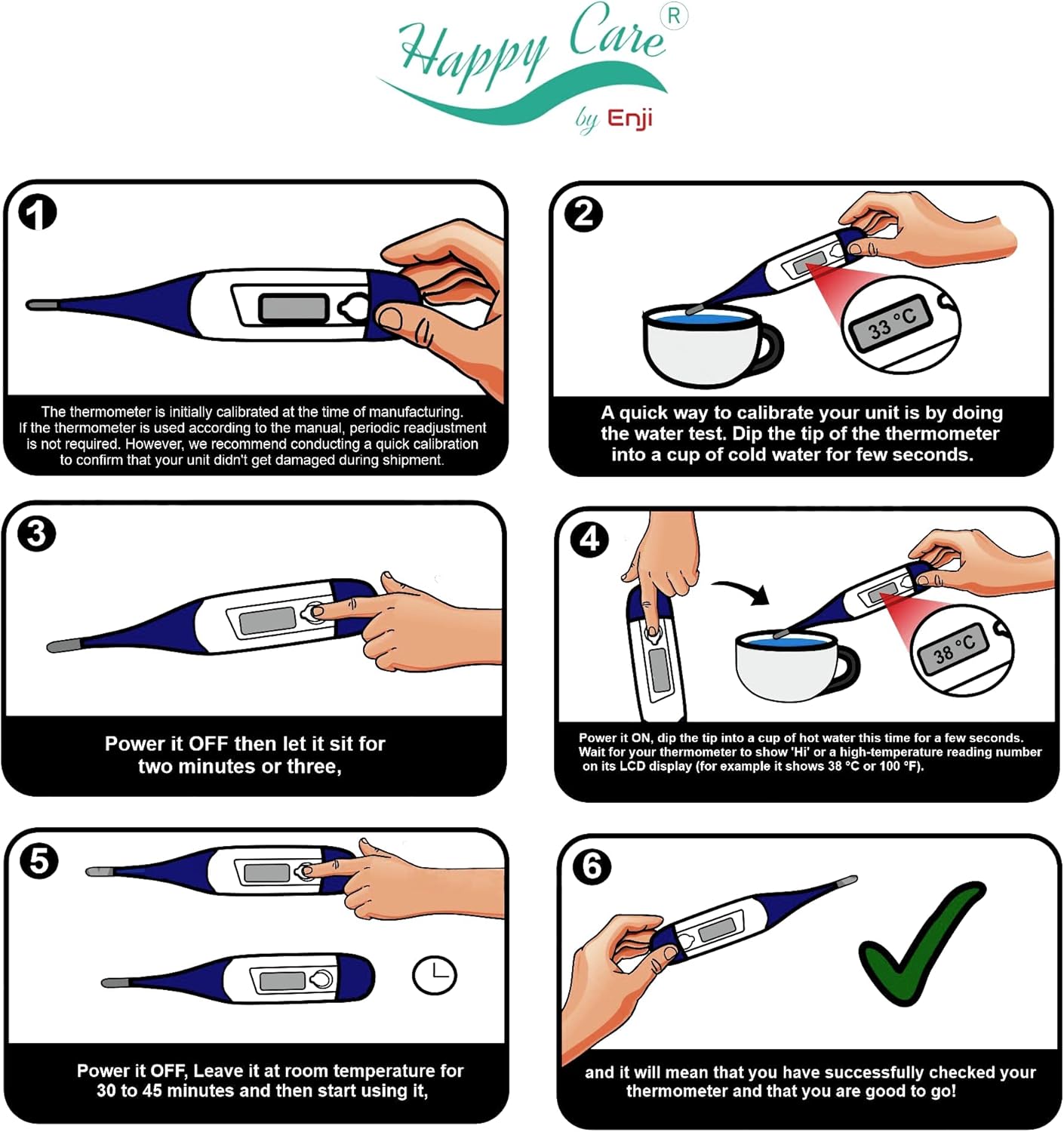 Get Special Price Thermometer Fast 10-30 Seconds, Thermometer for Adults, Oral Thermometer, Thermometer for Fever, Celsius and Fahrenheit, Rectal, Armpit, Underarm Thermometers, Digital Baby Infant Kid Babies and Pet