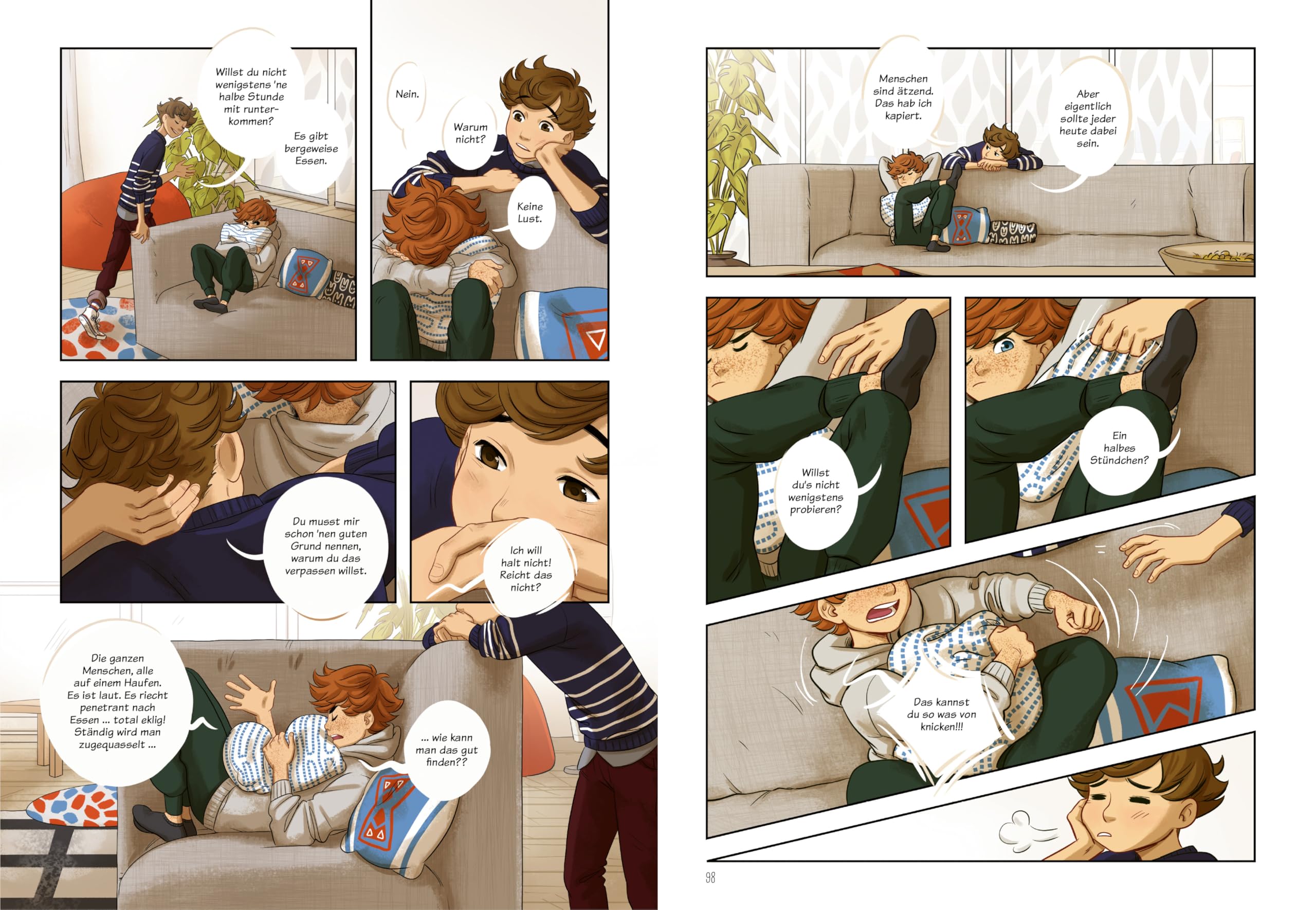 Grün & Gold – Liebe in allen Farben 1: Herzerwärmende Graphic Novel über die erste Liebe – mit charmantem Internatssetting | Mit exklusivem Bonusmaterial und Art Print