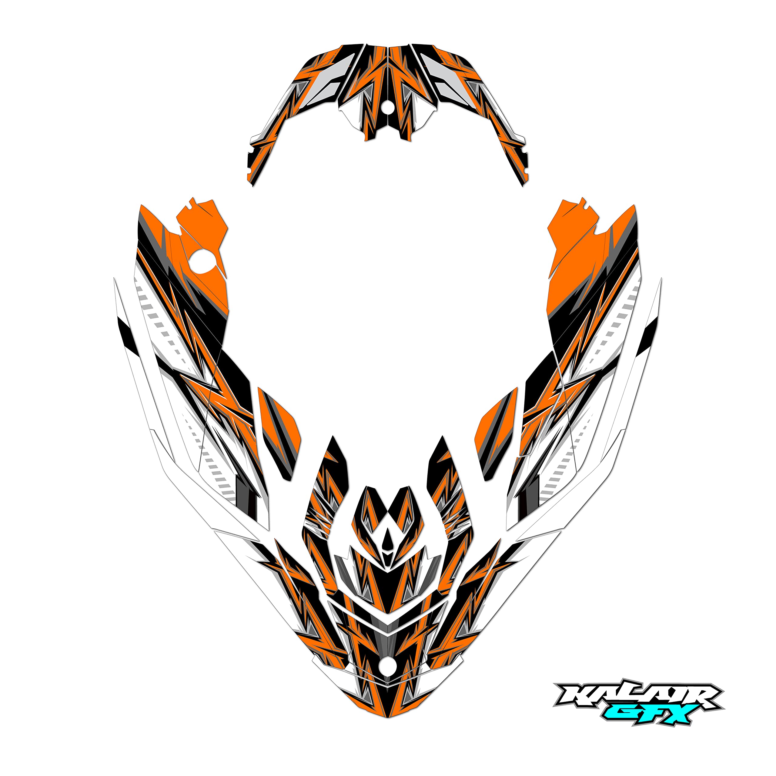 Graphics Kit for SEA-DOO Spark TRIXX (All Years) Shred Series Purple 21 Mil - Jet ski Graphics, watercraft Decal Custom Racing Graphics Decals Stickers Kit, no-plastics