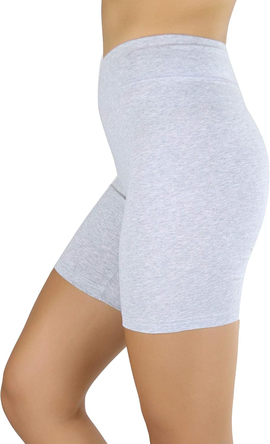 ToBeInStyle Women's Cotton-Spandex Blend 15" Outseam Shorts - Image 5