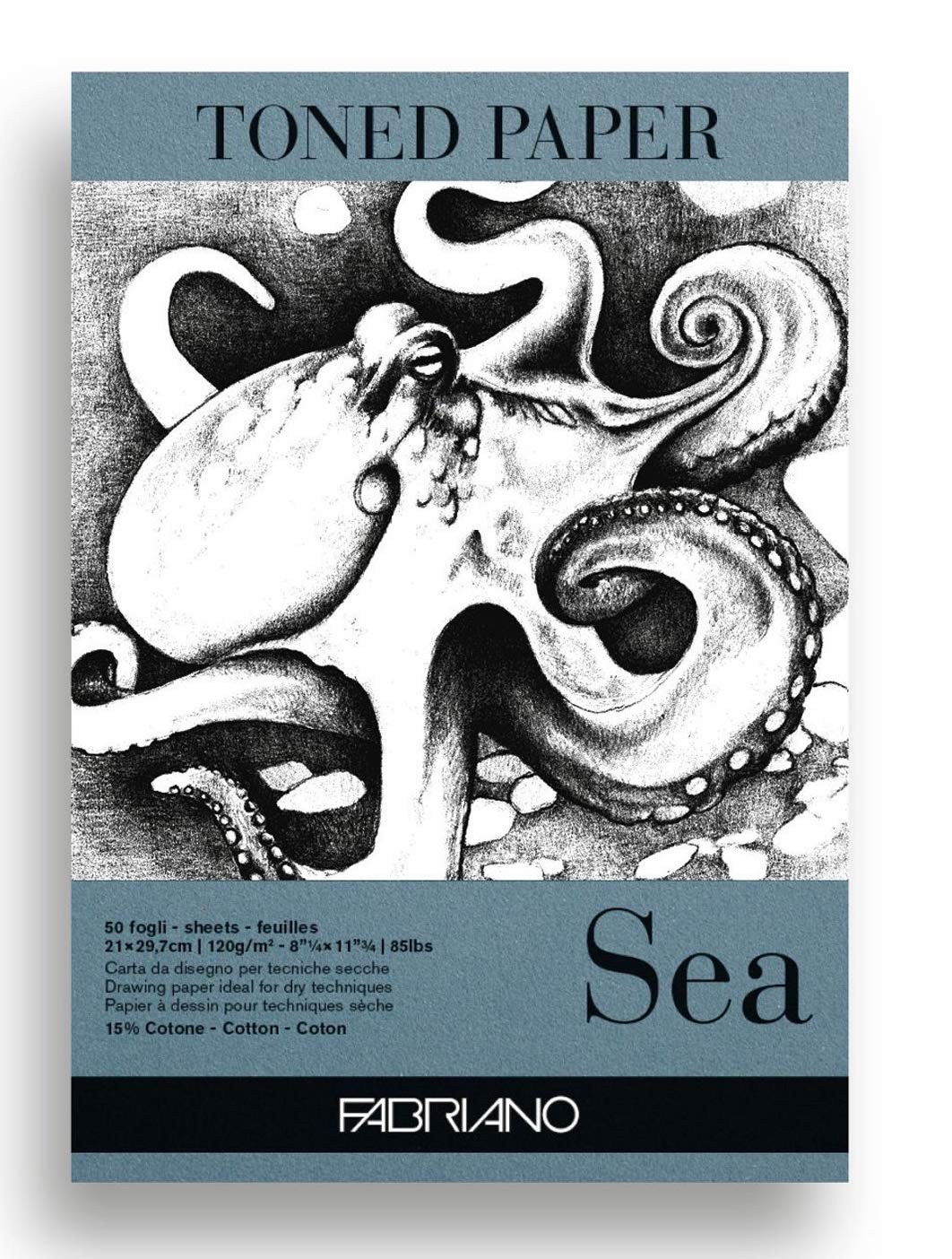 Fabriano Toned Paper Pad Sea, Size - A3, 120 GSM (Contains- 50 Sheets) (B087ZRWD48) Amazon Price History, Amazon Price Tracker