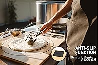 Vista 3 de Solo Stove Tabla de cortar Pi con contenedores Tabla de cortar grande con 3 recipientes inastillables con tapas, tabla de cortar de bambú