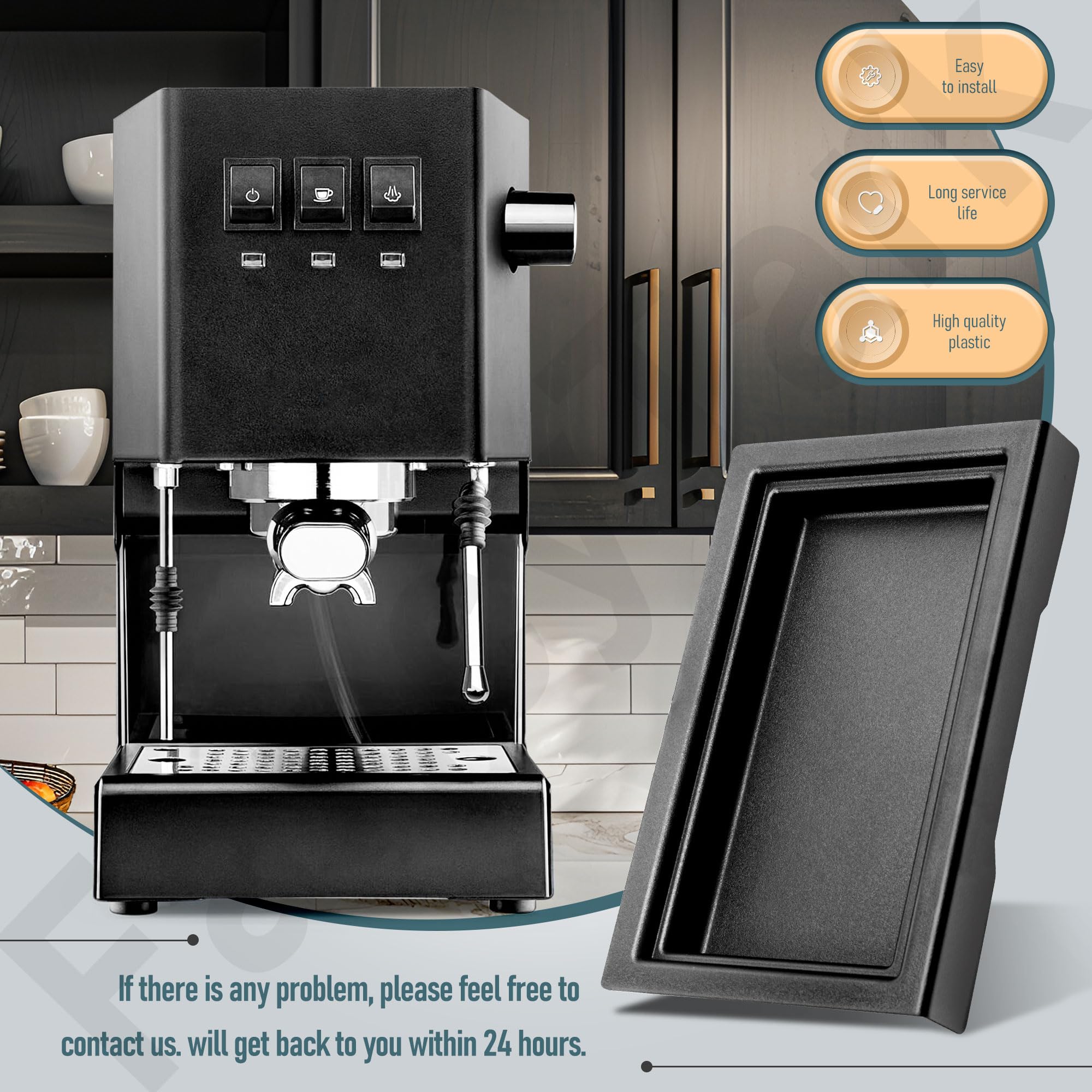 Drip Tray Low Profile Fits Gaggia Classic Pro And EVO Gaggia