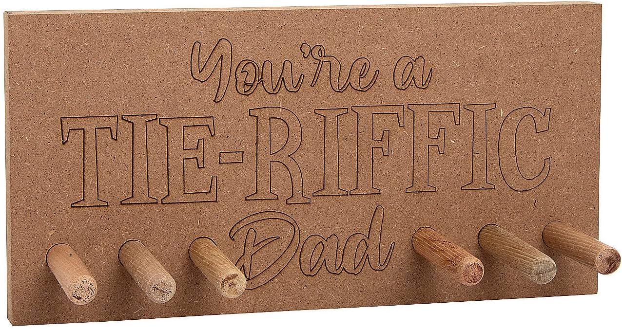 Color Your Own Father’s Day Tie Hanger