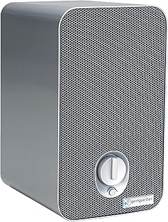 GermGuardian Desktop Air Purifier for Home, H13 HEPA Filter, Removes Dust, Allergens, Smoke, Pollen, Odors, Mold, UV-C Light Helps Reduce Germs, 11 Inch, Silver, AC4100