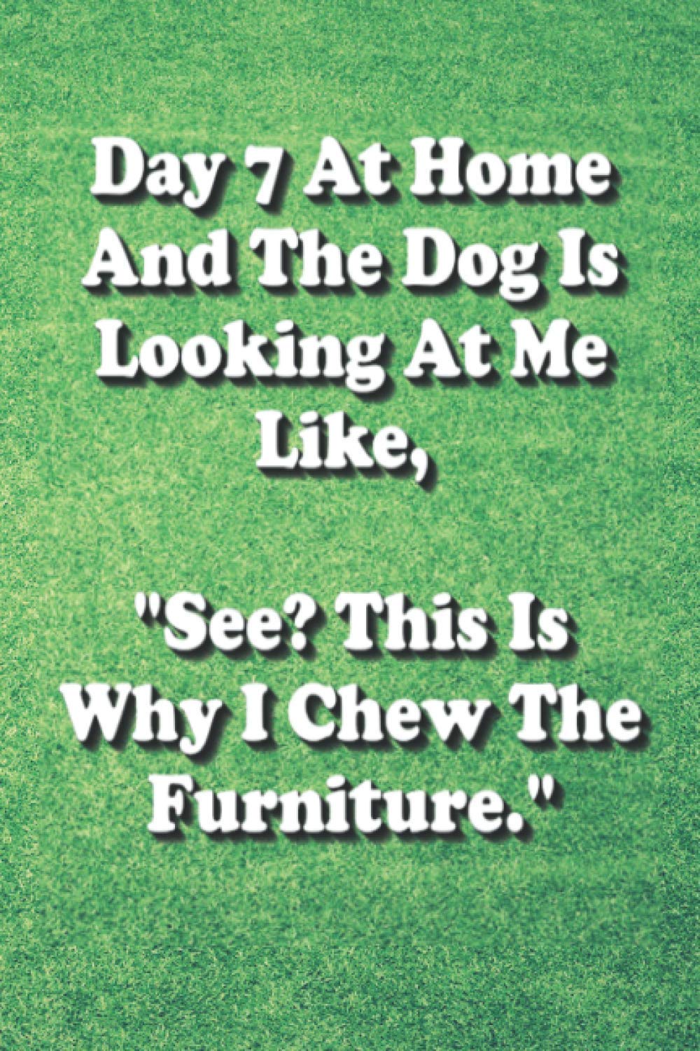 Day 7 At Home And The Dog Is Looking At Me Like, See This Is Why I Chew The Furniture: 2020 2021 Funny Daily Organizer Planner for Quarantine in ... Toilet Paper Humor and Home Schooling
