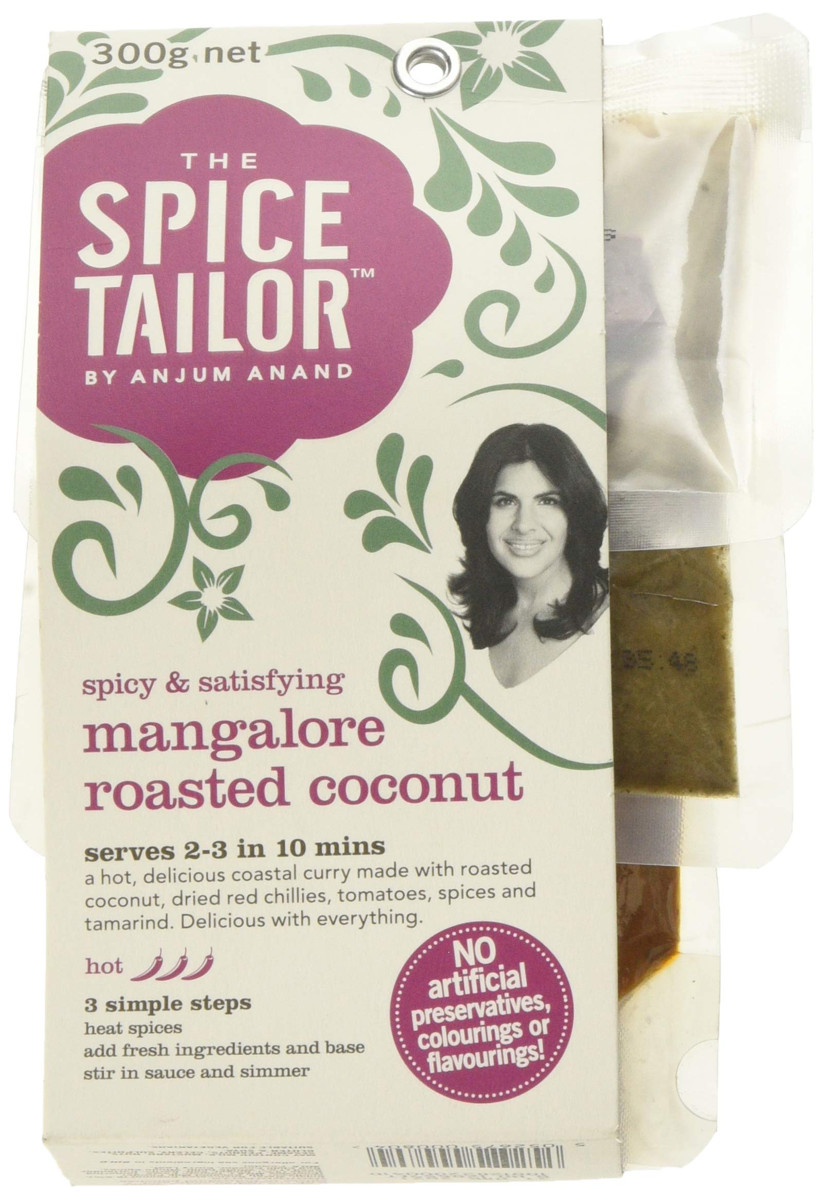 Indian Curry Sauce Kits, Mangalore Roasted Coconut, 300 g Packet (Pack of 1)