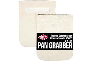 RITZ Commercial Terry Hot Pad Pot Holders for 8 inch x 11 inch Steamer Tray