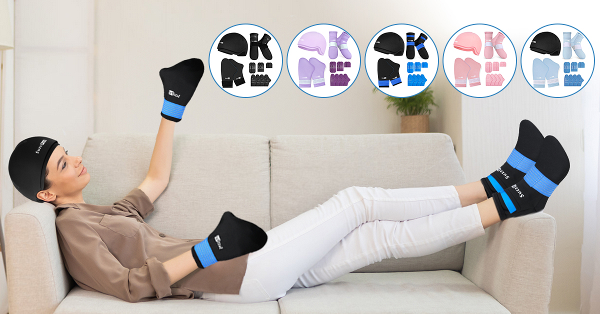 Amazon.com: SuzziPad Chemo Care Package Cooling Gloves & Socks