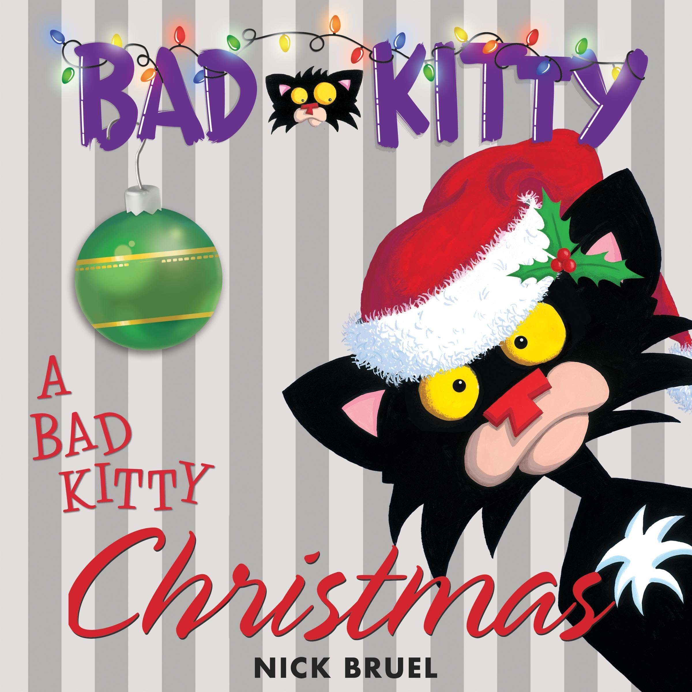 Cover art for A Bad Kitty Christmas